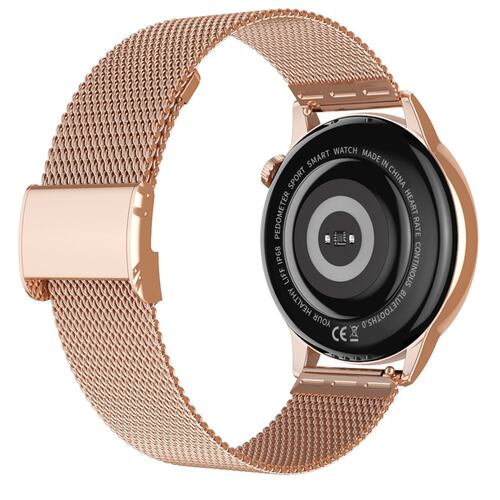 Smartwatch Reloj Metal Fralugio Hd1 Full Touch De Lujo