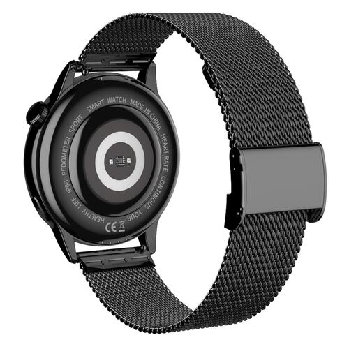 Smartwatch Reloj Metal Fralugio Hd1 Full Touch De Lujo