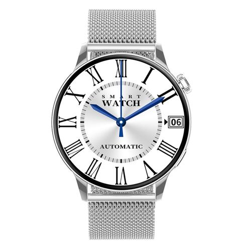 Smartwatch Reloj Metal Fralugio Hd1 Full Touch De Lujo