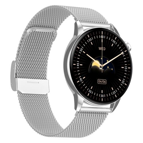 Smartwatch Reloj Metal Fralugio Hd1 Full Touch De Lujo