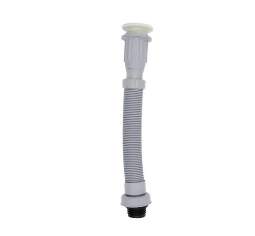  Contra Canasta en Acero Inoxidable con CESPOL Flexible de 11/4" con Cierre Giratorio