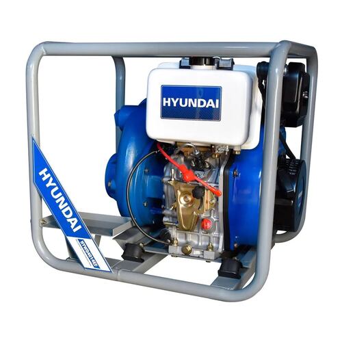 BOMBA DE AGUA AGRICOLA DIESEL PROFESIONAL HYUNDAI 14 HP 4X4 ELÉCTRICO - HYWD4014EF