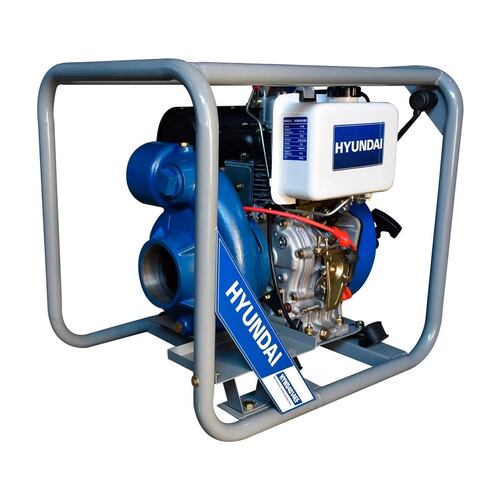 BOMBA DE AGUA AGRICOLA DIESEL PROFESIONAL HYUNDAI 14 HP 4X4 ELÉCTRICO - HYWD4014EF