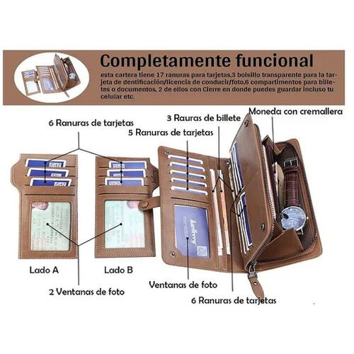 Cartera Corta De Hombre Nuevo