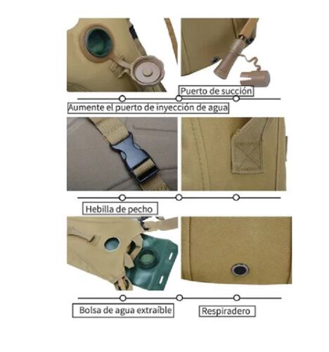 Mochila Hidratante Bolsa Para Agua Bicicleta Camper