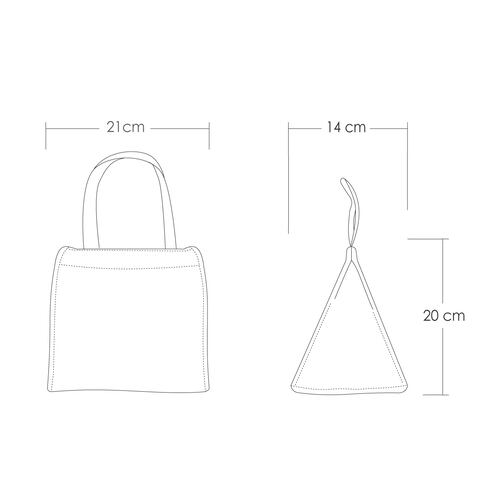 Bolsa De Almuerzo, Lonchera Térmica De Tela Oxford Portátil (Amarillo pollito)