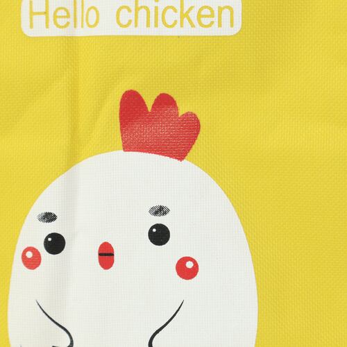 Bolsa De Almuerzo, Lonchera Térmica De Tela Oxford Portátil (Amarillo pollito)