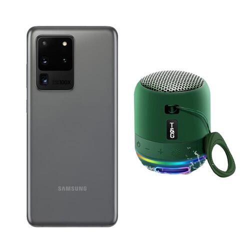 Galaxy S20 Ultra 256GB Gris Reacondicionado Grado A + Mini Bocina
