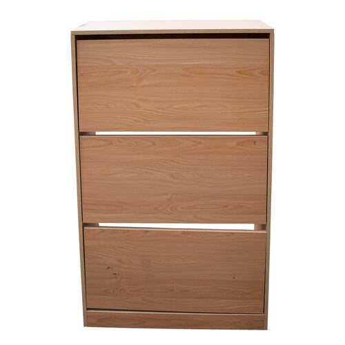 Organizador De Zapatos Hogare, Mueble Zapatero Madera, Venecia Moderno y Elegante Roble