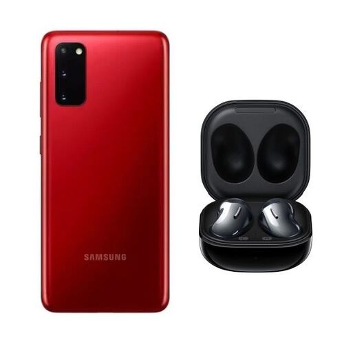 Samsung Galaxy S20 Plus Rojo 256GB Reacondicionado Snapdragon.