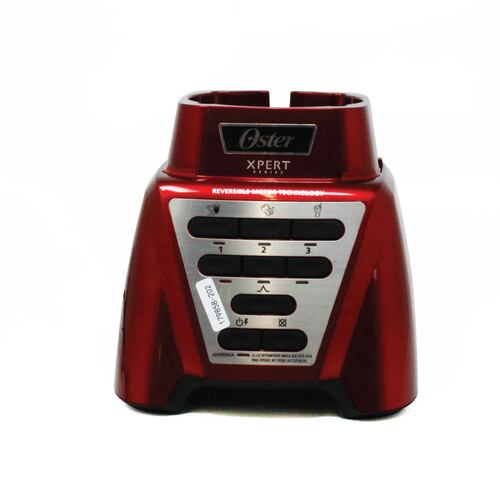 Licuadora 3 Velocidades+ Funciones + Pulso Vaso Tritan Roja Oster Xpert Blst3a.