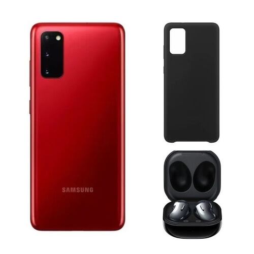 Samsung Galaxy S20 Plus Rojo 256GB Reacondicionado Snapdragon .