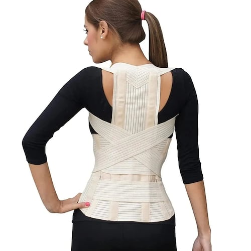 Faja Dorso Lumbar Premium Corrector De Postura Ortopedica.