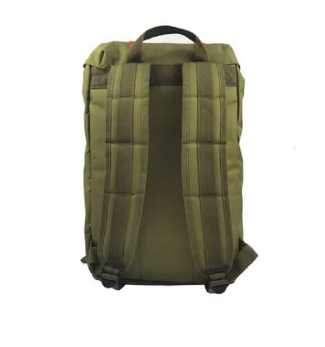 Mochila Basics Reforzada Correas Verde Olivo