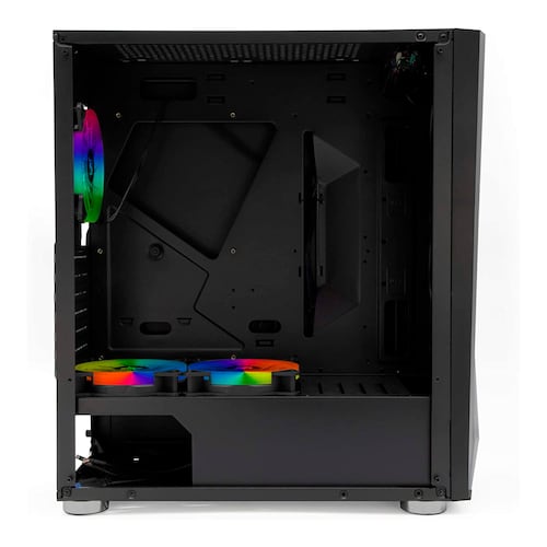 Gabinete ATX, Yeyian Armageddon Serie 2200, RGB, sin Fuente, Cristal Templado, Negro
