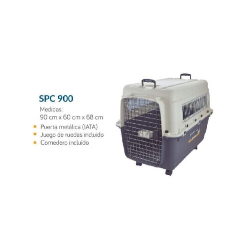 Transportadora Mascota Perro Grande Kennel 90x60x68cm Sunny