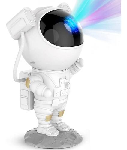 Lámpara De Noche De Astronauta Con proyector De Galaxia