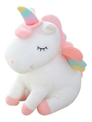 Unicornio Pony De Peluche Arcoiris 