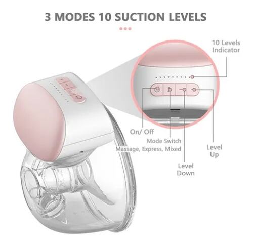 Extractor De Leche Portátil Manos Libres Eléctrico 