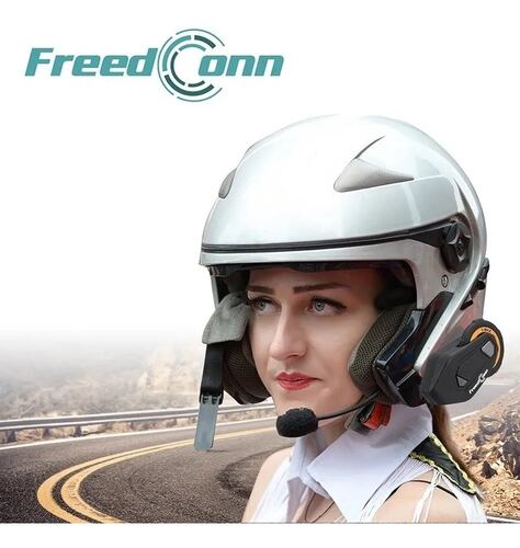 Kit De Auriculares Intercomunicador Para Motocicleta, Casco