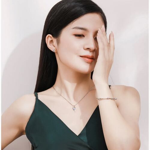 Conjunto De Joyas Para Mujer Blanco