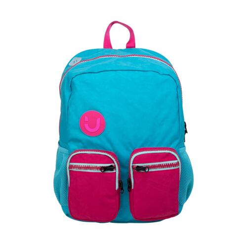Mochila Escolar Backpack Truzt color Azul para Niña 2487 942608