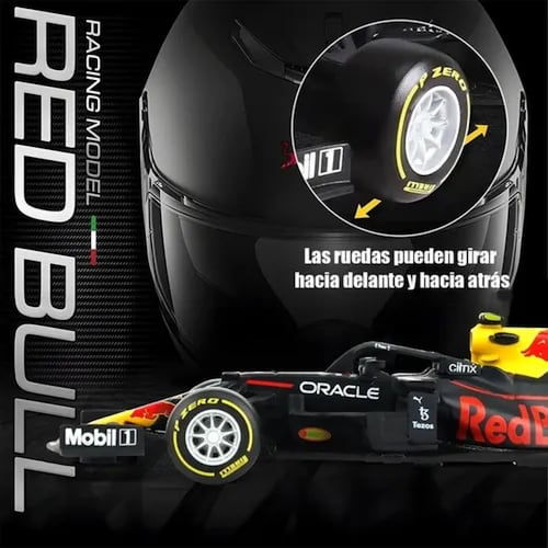 Burago Redbull F1 Rb16b Checo Pérez Fórmula 1 Escala 1:43