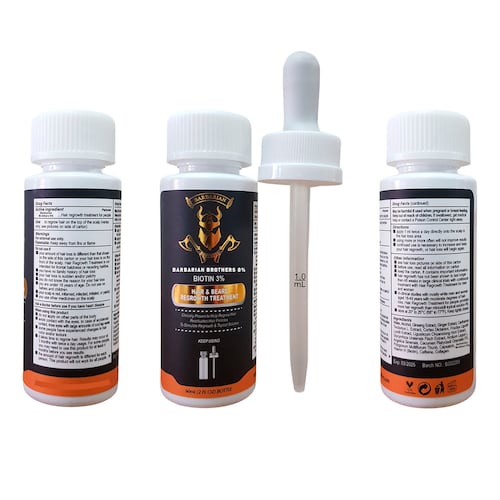 Minoxidil 8% + Biotina 3% Liquido