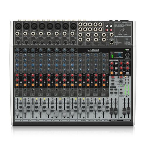 Mezclador Behringer  Xenyx X2222usb 16 Canales efectos.