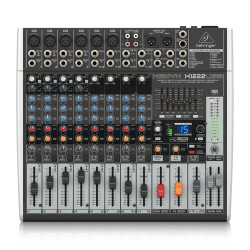 Consola Behringer  Xenyx X1222usb De Mezcla 12 Canales efecto.