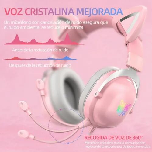 Audífonos Diadema Microfono Auriculares Gamer Para Xbox Ps4