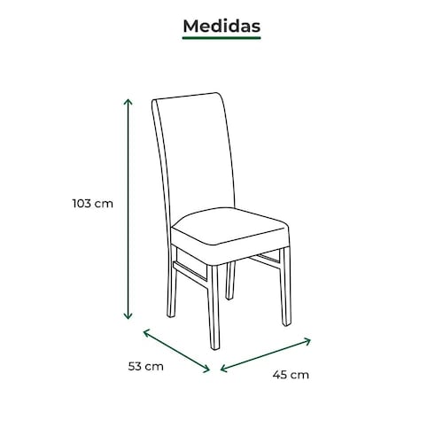 Antecomedor Greta 4 sillas Muebles Vigo 