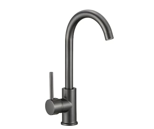 Kit Completo de Tarja Sencilla (48 cm x 48 cm) en Acero Inoxidable con Mezcladora Monomando Premium para Cocina.