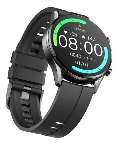 Smartwatch Imilab W12 1.32" caja 46mm de aleación de zinc black