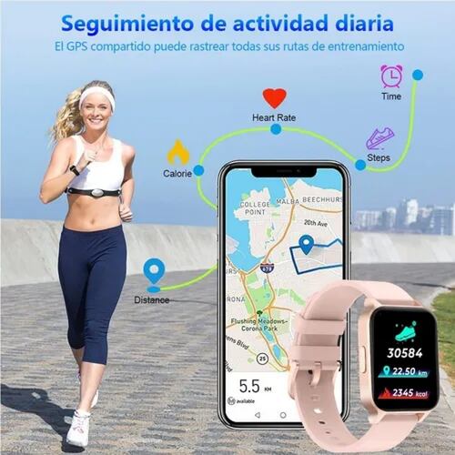 Reloj Inteligente,smartwatch Deportivo Impermeable Bluetooth