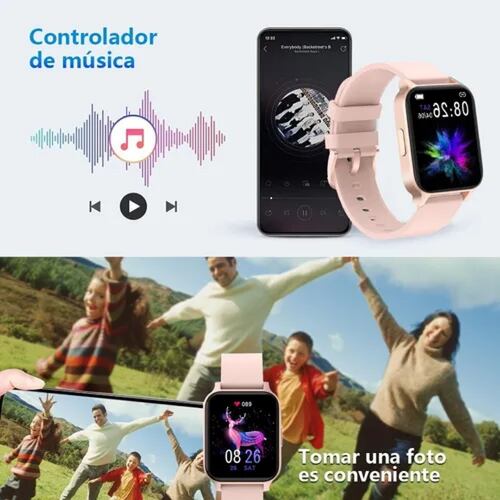 Reloj Inteligente,smartwatch Deportivo Impermeable Bluetooth