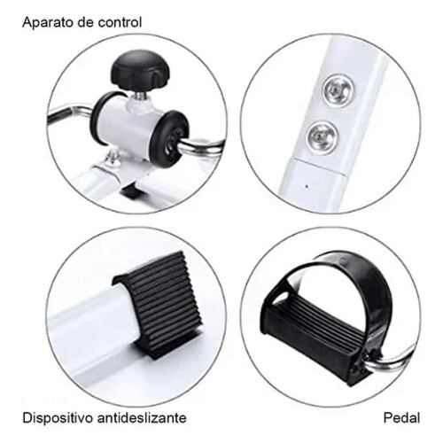 Máquina Ejercicio Fitness Pedal Plegable Paso Portátil