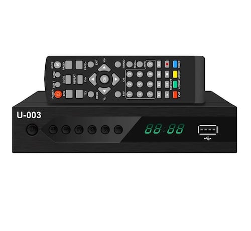 Decodificador Tv Digital Y Analógica Full Hd 1080p