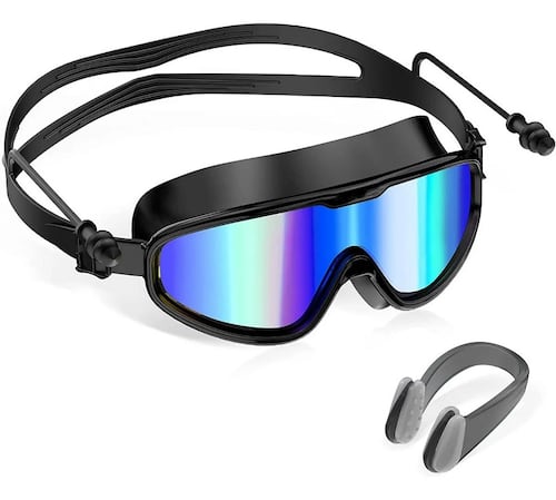Gafas Natación Protección Uv Visión Amplia