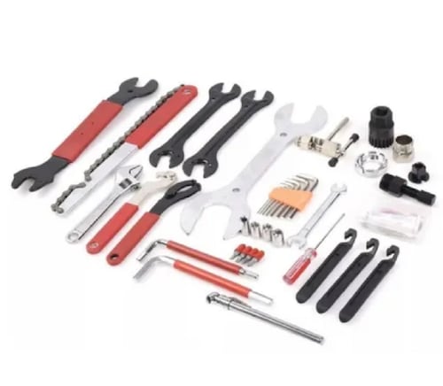 Kit Completo Herramientas Reparacion Uso Rudo Bicicleta 44 Piezas
