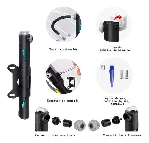 Kit De Herramientas De Reparación De Bicicletas Para Neumáticos 11 en  1