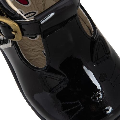 Zapato Escolar Casual tipo Bota Coloso color Negro para Niña 8814 947278