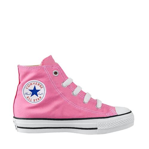 Tenis casual urbano de bota para niña color rosa, marca Converse, mod. 44781