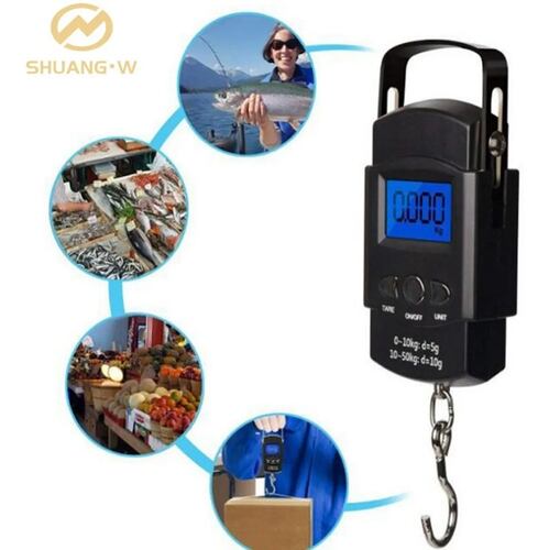 Portable Bascula Maleta Escala Digital 50kg Cinta Métrica