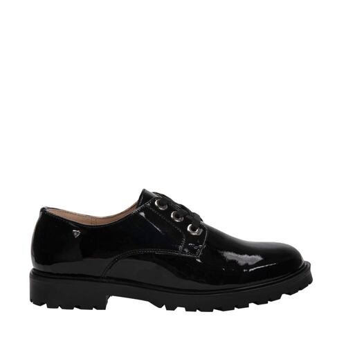 Zapato Casual Escolar Choclo Bambino color Negro para Mujer 3018 947265
