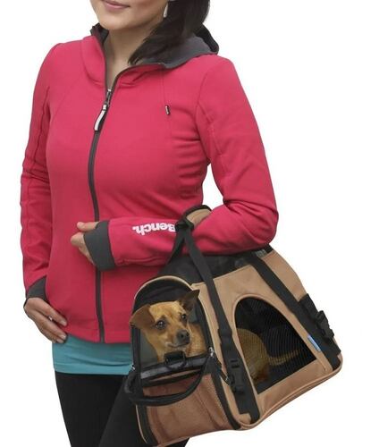 Bolsa Transportadora Para Perros Y Gatos Grande Beige