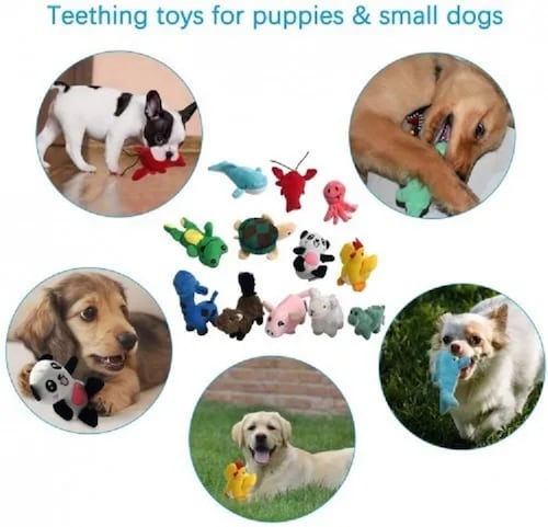 Peluche Cachorro Masticar Juguetes 12 Juguetes Para Perros
