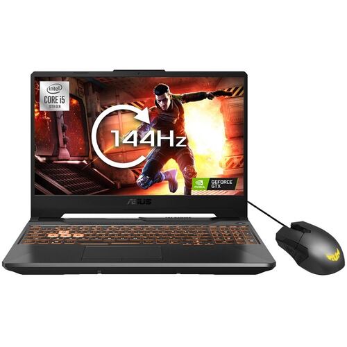 Laptop Asus TUF Gaming Intel Core i5-10300H 8GB DDR4 SSD 512GB 15.6" Full HD NVIDIA GeForce GTX 1650 Windows 10 Home FX506LH-HN082T.