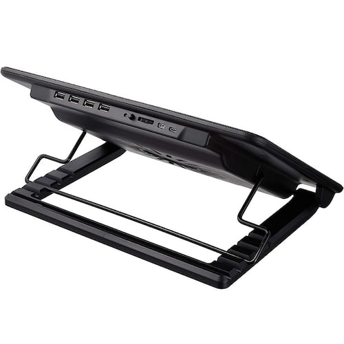 Base Cooler Master NotePal Ergostand IV LED Ventilador 140mm Laptop 9 a 17 R9-NBS-E42K-GP