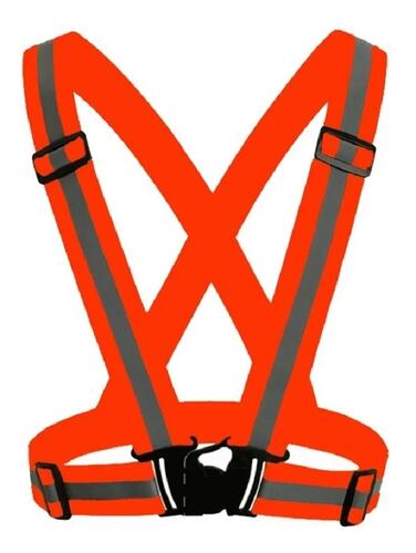 Chaleco Arnes Reflejante Naranja fluorescente